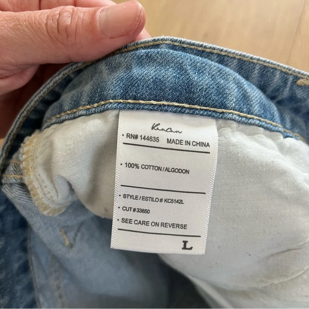 Kancan Distressed Women Shorts - Picture 4 of 4